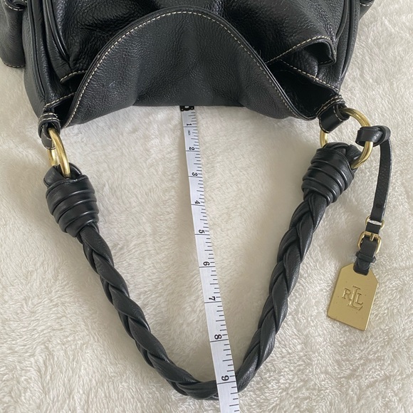 Lauren Ralph Lauren Leather Black Purse - Picture 8 of 8